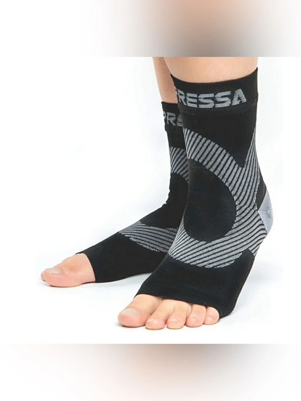 Compressa Foot Compression Sleeves Plantar Fasciitis Heel Pain Unisex New